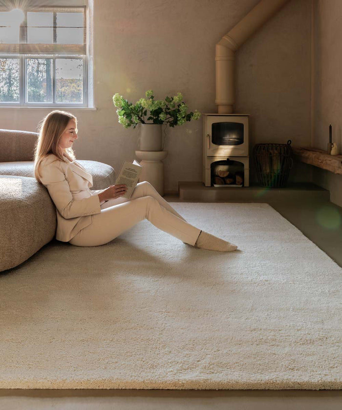 Nordic Weavers Berber vloerkleed - Nomad ivoor - 240x340 cm