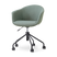 Nolon Nout-Otis bureaustoel saliegroen - zwart onderstel