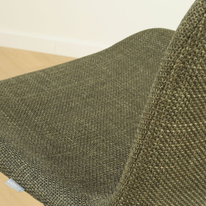 Nolon Nena-Fé eetkamerstoel forestgroen - houten onderstel