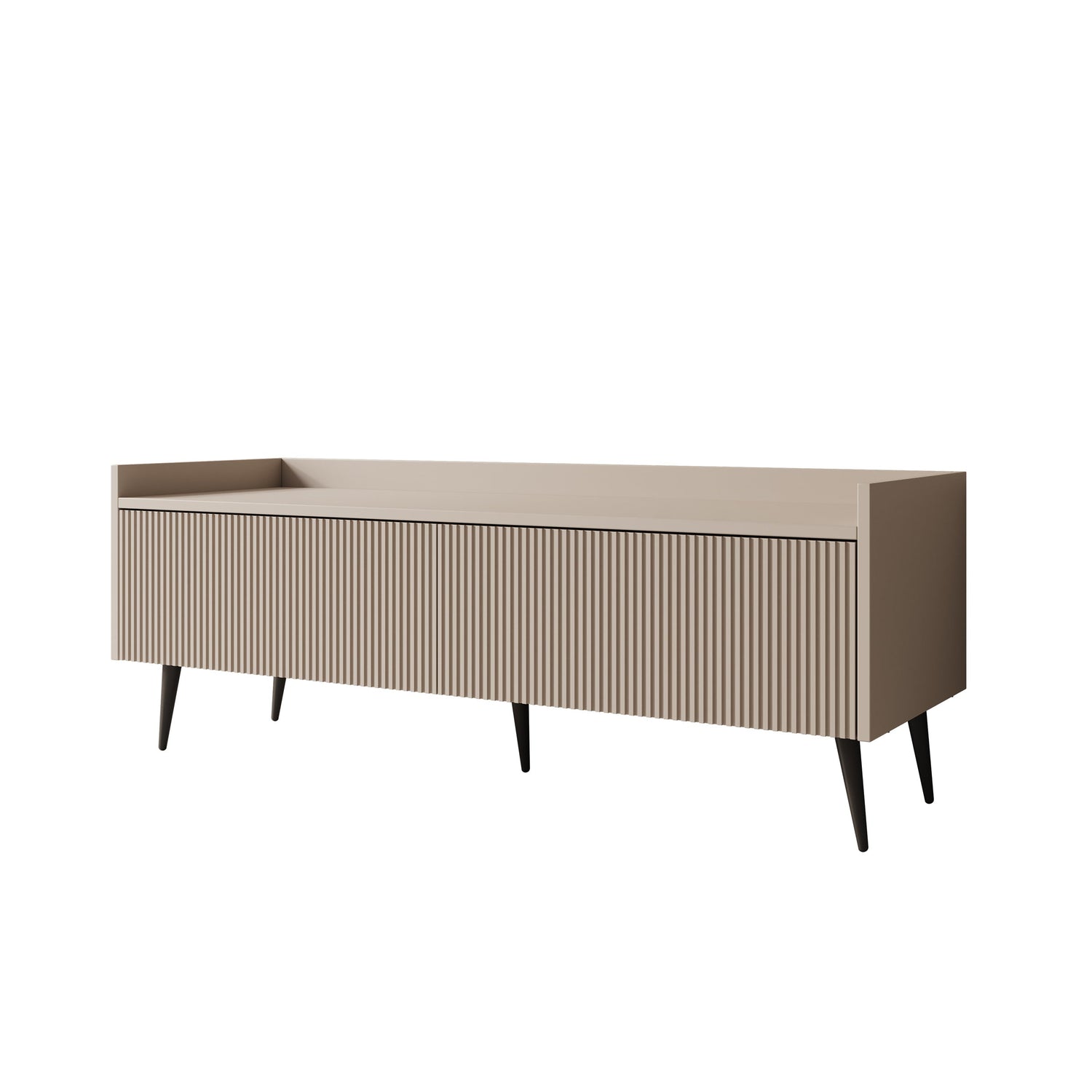 Meubella - Asty - TV-Meubel - Beige - 121 cm