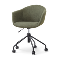 Nolon Nout-Otis bureaustoel forestgroen - zwart onderstel