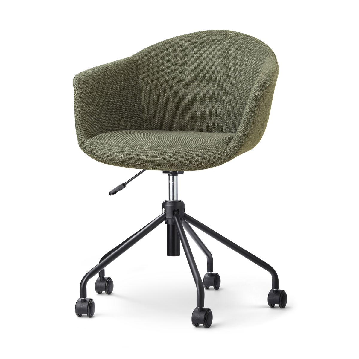 Nolon Nout-Otis bureaustoel forestgroen - zwart onderstel