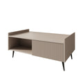 Meubella - Asty - Salontafel - Beige - 100 cm