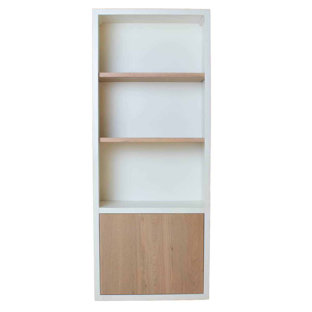 DÉJA Living - Wandkast Wit Hout - 80x38x210cm - Falla