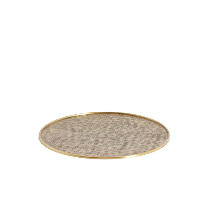 Light & Living Schaal Manarola - Brons - Ø51x1cm