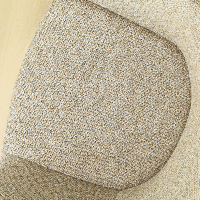 Nolon Nino-Otis Barkruk Taupe Melange - Zwart Onderstel - 75 Cm