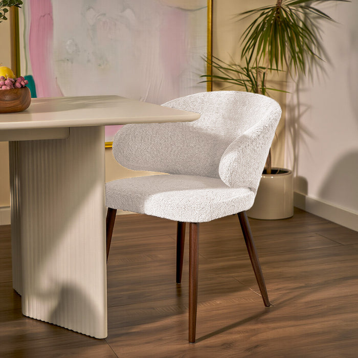 by fonQ Bask Eetkamerstoel - Wit