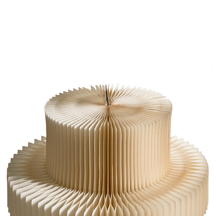 Beliani - KLARALVEN - Set van 2 kerstfiguren - Beige - Papier