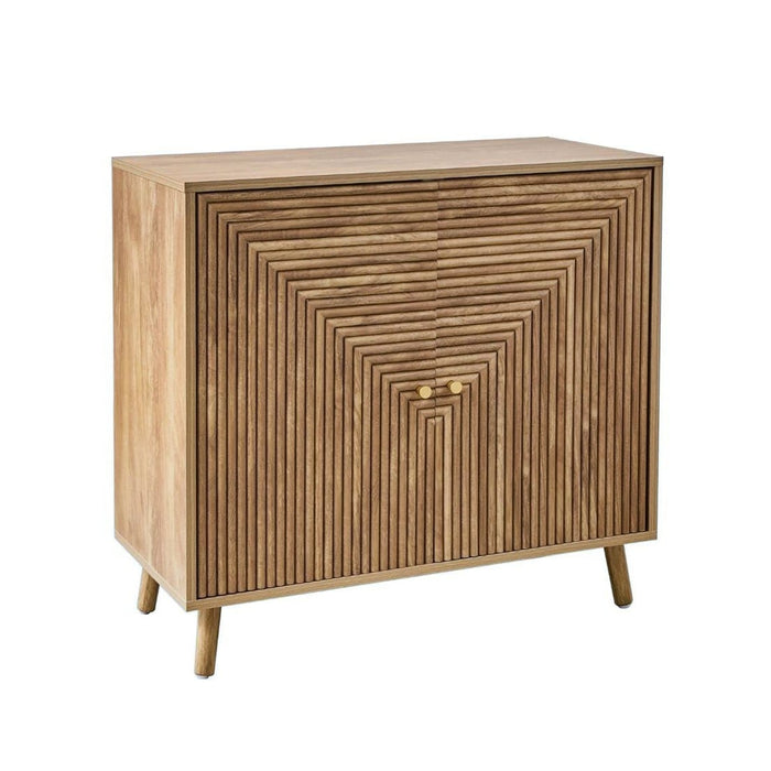 Calicosy - Dressoir 2 deuren L80 cm - EDEN - Licht hout