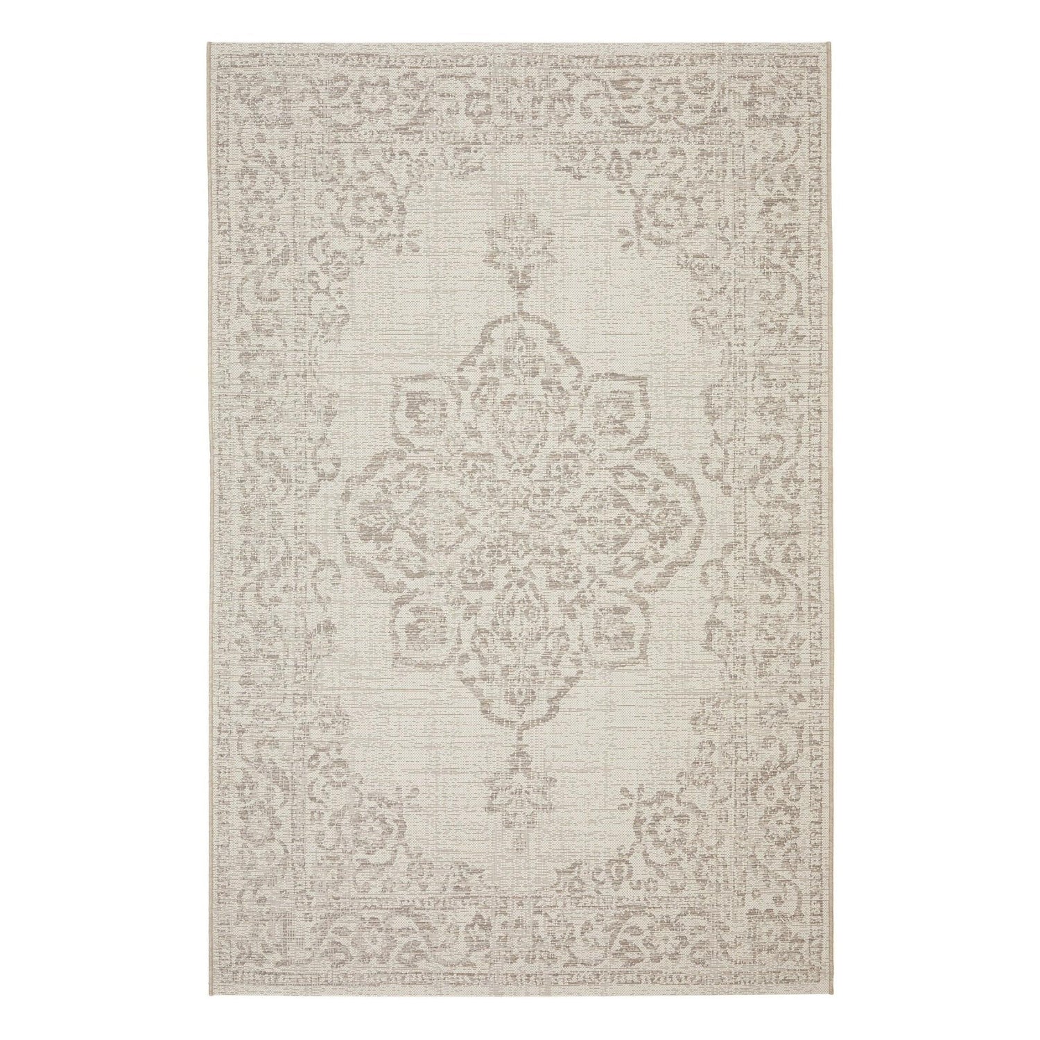 AFK Living vloerkleed Alhambra - voor binnen en buiten - beige