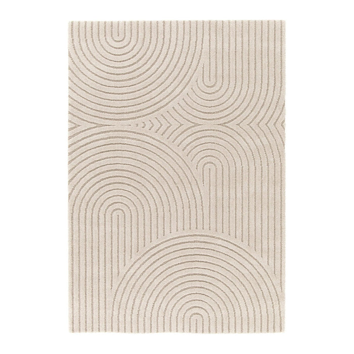 AFK Living vloerkleed Groove - reliëfeffect - beige