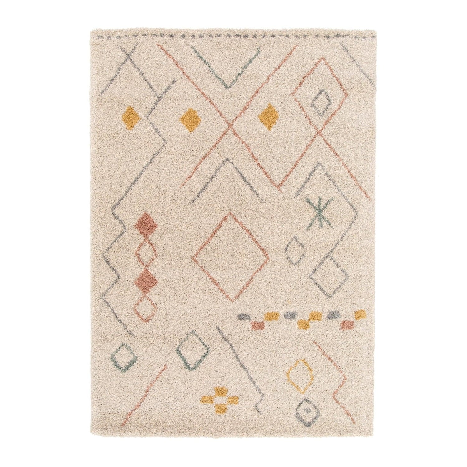 AFK Living vloerkleed Agadir - voor kinderen - beige