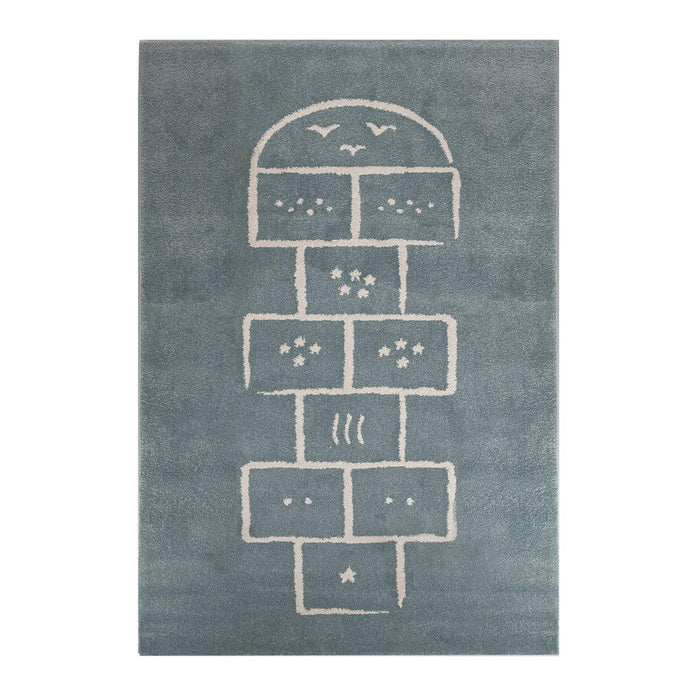 AFK Living vloerkleed Marelle - voor kinderen - blauw