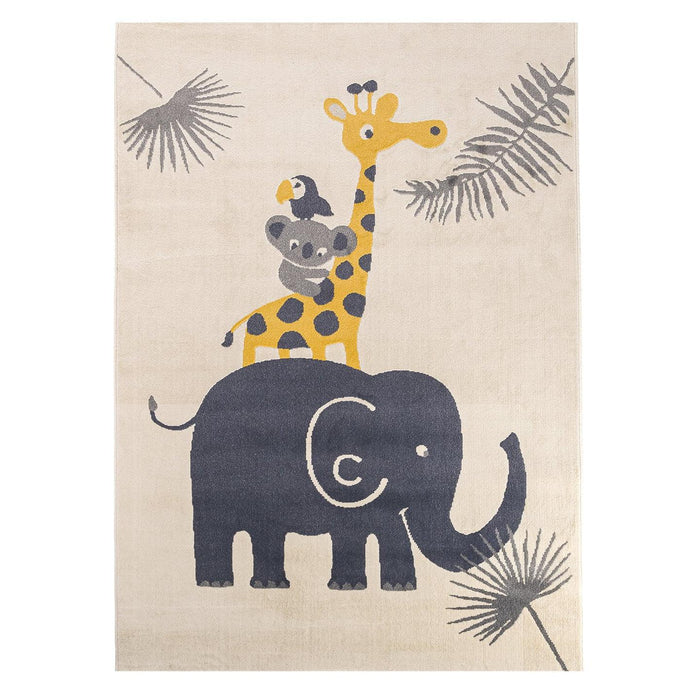 AFK Living vloerkleed Jungle - voor kinderen - veelkleurig