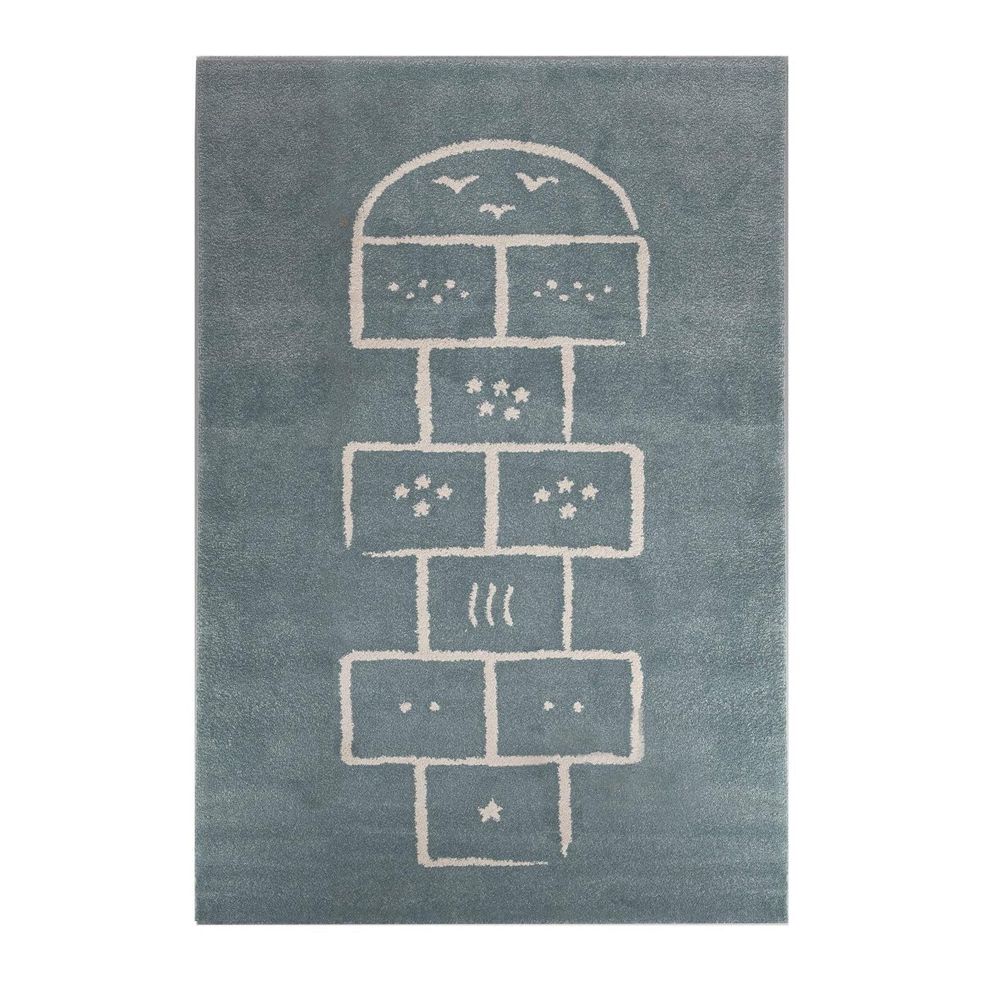 AFK Living vloerkleed Marelle - voor kinderen - blauw