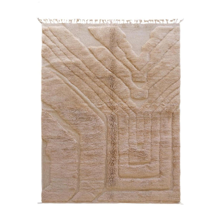 AFK Living vloerkleed Berber - handgemaakt - Wol - 203 x 323 cm