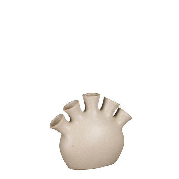 Mica Decorations Saul Tulpvaas H 21 cm - Grijs