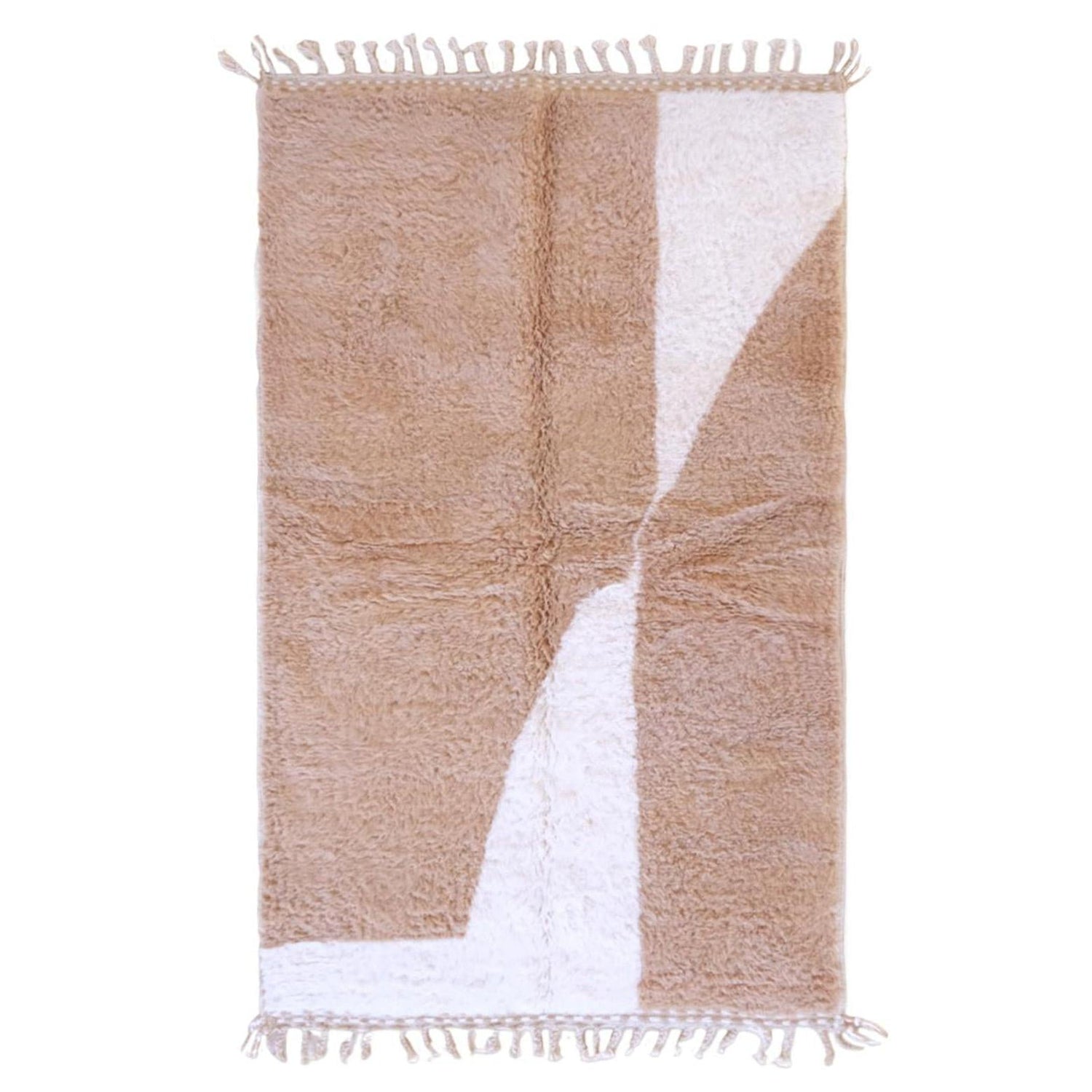 AFK Living vloerkleed Berber - handgemaakt - Wol - 165 x 267 cm