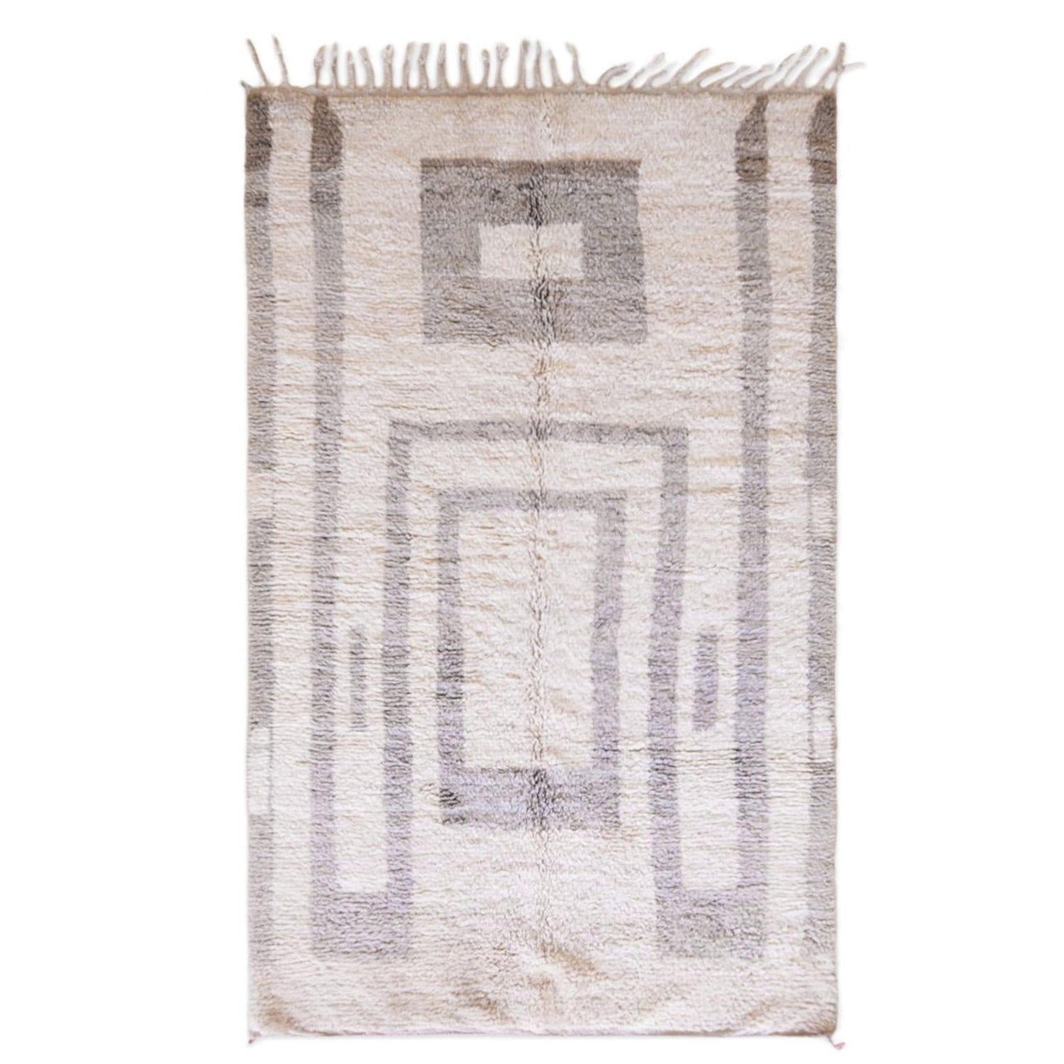 AFK Living vloerkleed Berber - handgemaakt - Wol - 162 x 266 cm