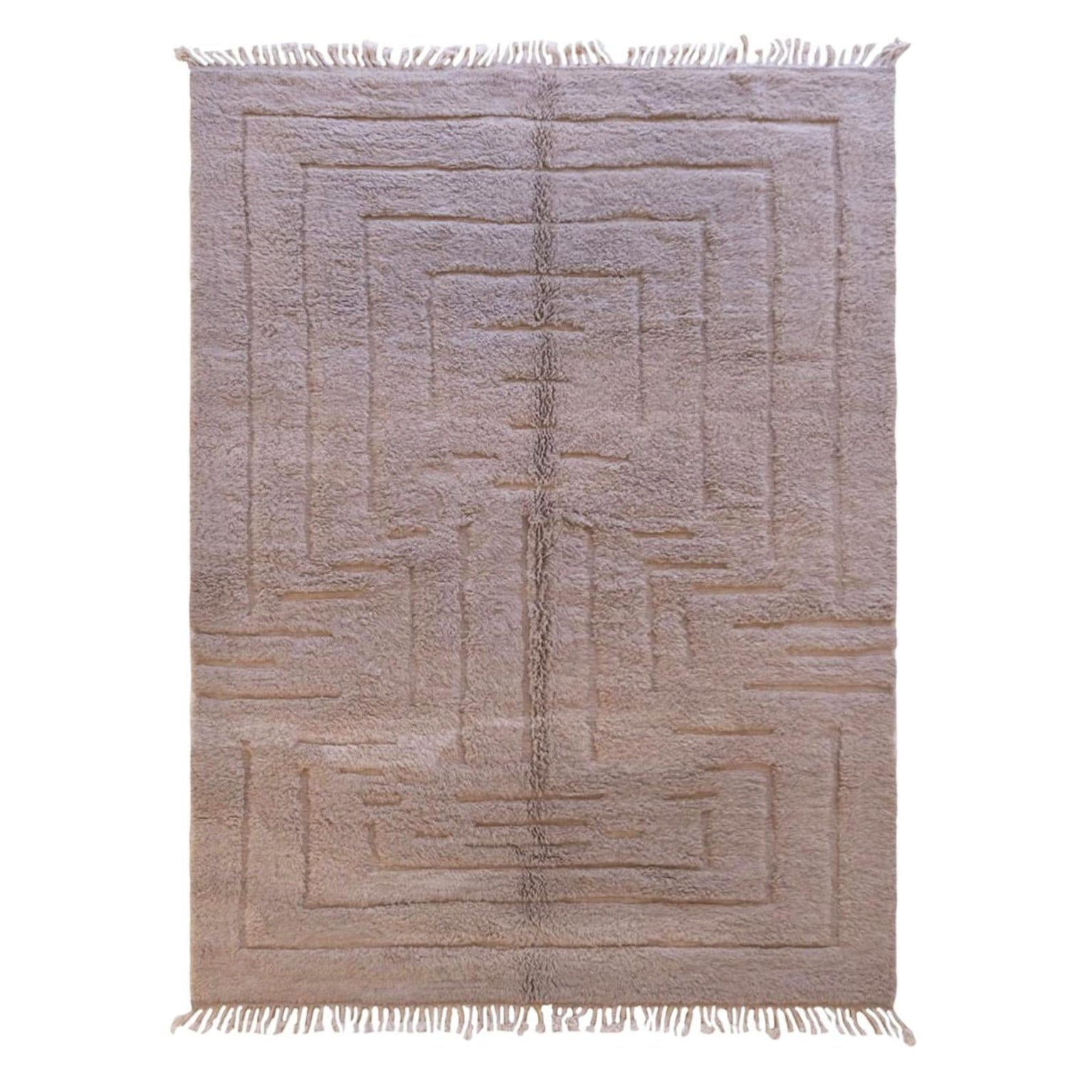 AFK Living vloerkleed Berber - handgemaakt - Wol - 242 x 342 cm