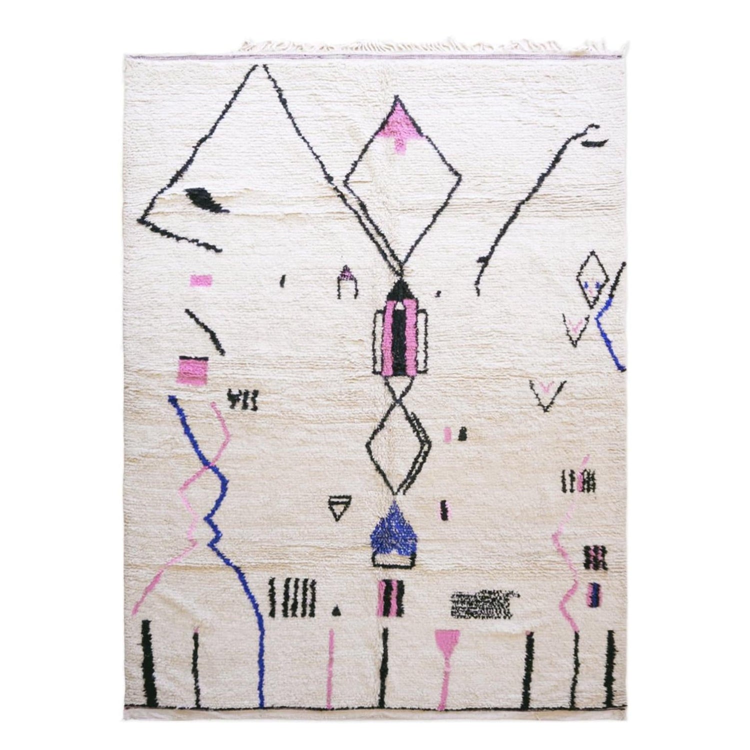 AFK Living vloerkleed Berber - handgemaakt - Wol - 245 x 352 cm