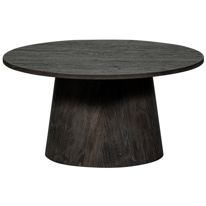 WOOOD Maan Salontafel - MDF - Donkerbruin - 40x80x80