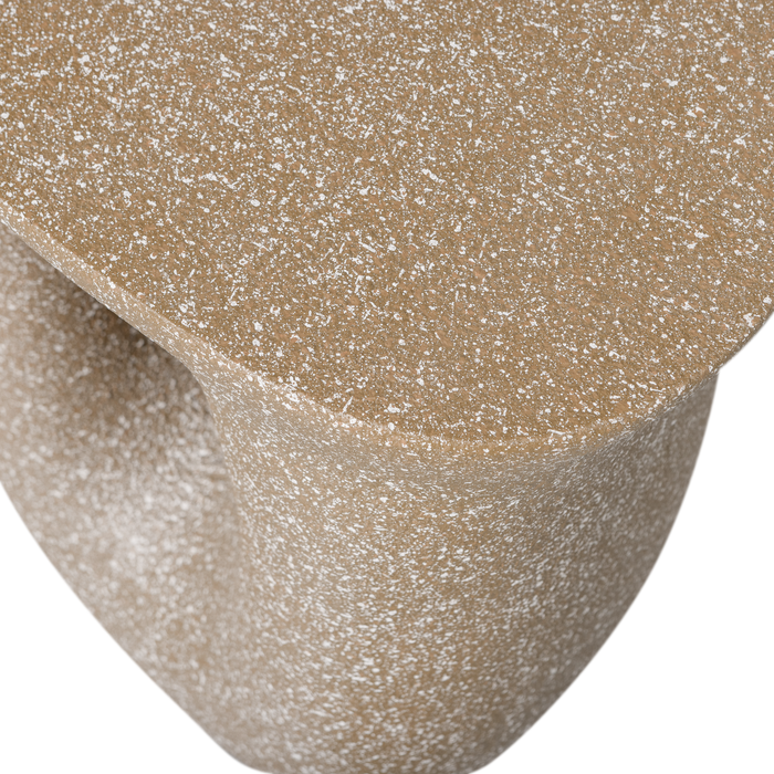 WOOOD Mason Bijzettafel Met Spikkels - Magnesium - Groen - 45x42x33