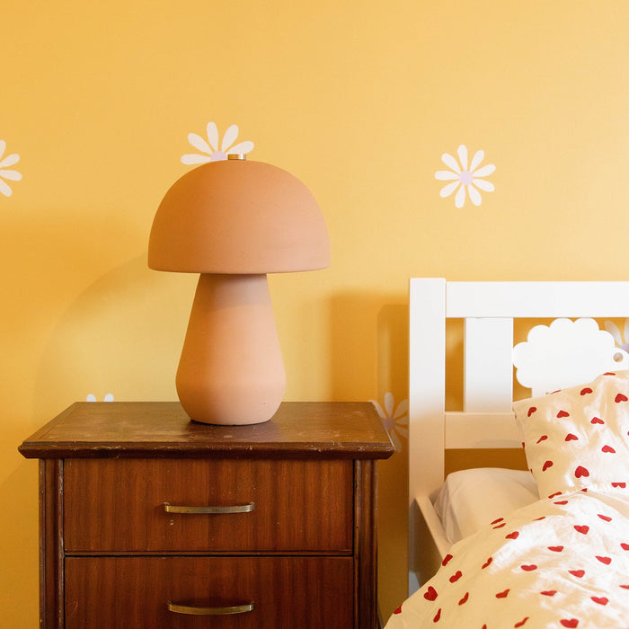 Atmooz Sacha Tafellamp - Terracotta - Oranje|Beige - H38 cm