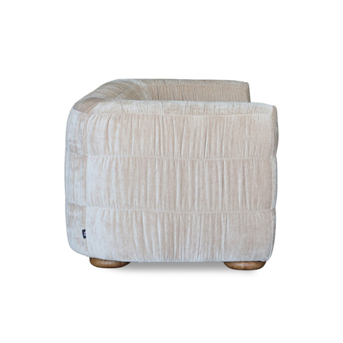 DÉJA Living - 3-zits Bank Beige Stof - 240x97x75cm - Matre