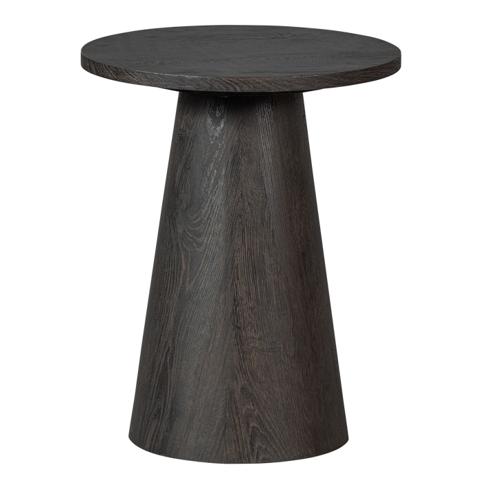 WOOOD Maan Salontafel - MDF - Donkerbruin - 50x40x40