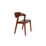 Housecraft Living Wooz Eetkamerstoelen Bruin donker - Set van 2