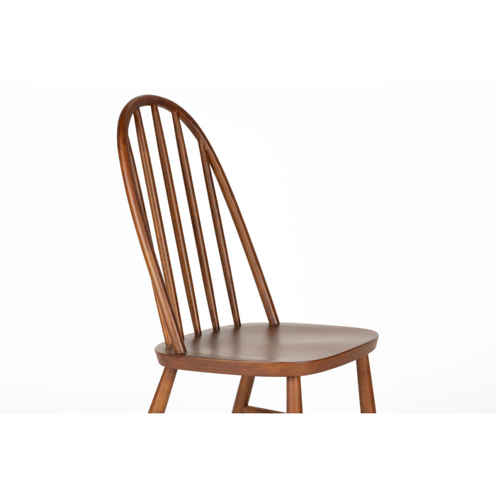 Housecraft Living Guez Eetkamerstoelen Hout Bruin donker - Set van 2