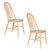 Housecraft Living Guez Eetkamerstoelen Hout Naturel - Set van 2