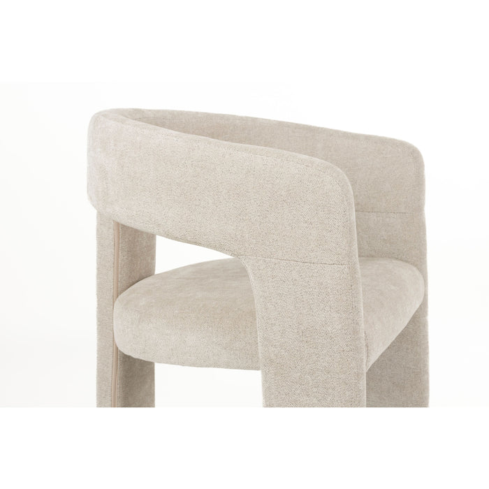 Housecraft Living Valentin Eetkamerstoel Beige - Set van 2