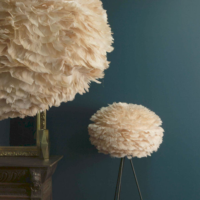 Umage Eos Medium hanglamp light brown - met koordset wit - Ø 45 cm