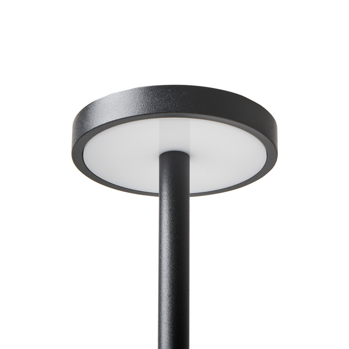 Beliani - LIZANDRO - Tafellamp - Zwart - Aluminium|IJzer