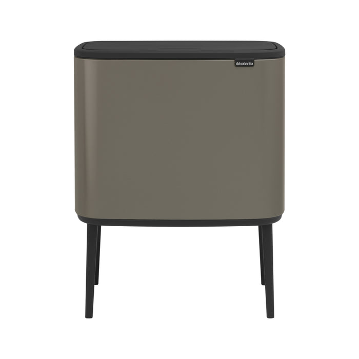 Brabantia Bo Touch Bin Afvalemmer 3 x 11 L - Platinum