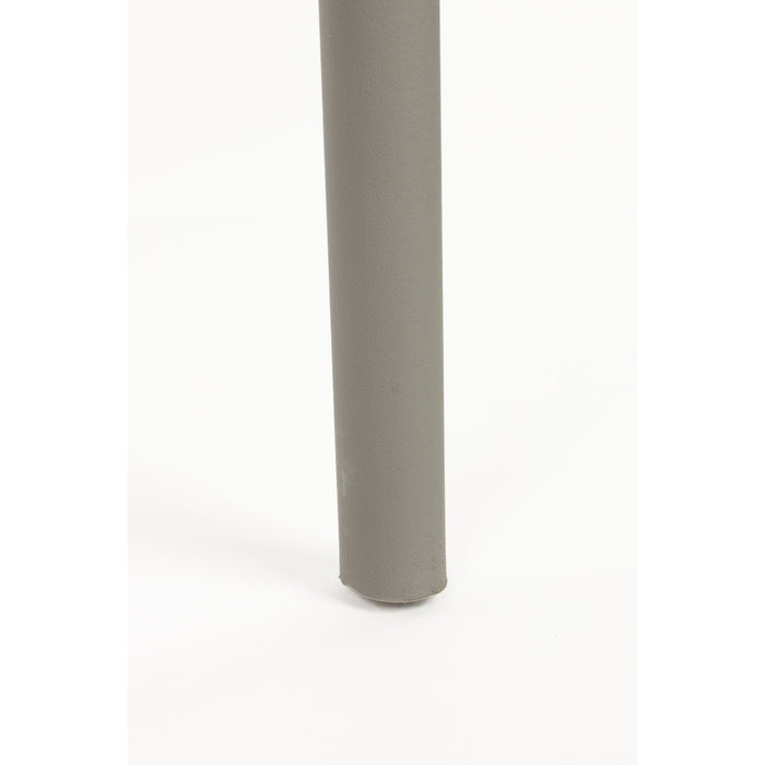 Housecraft Living Serra Tuinstoelen Kunststof Grijs - Set van 4