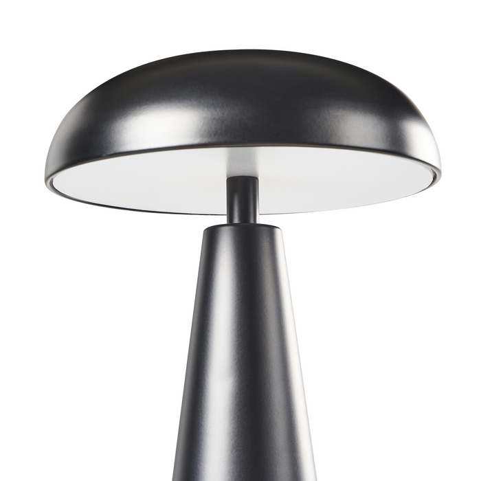 Beliani - BOCONO - Draadloze LED tafellamp - Zwart - IJzer