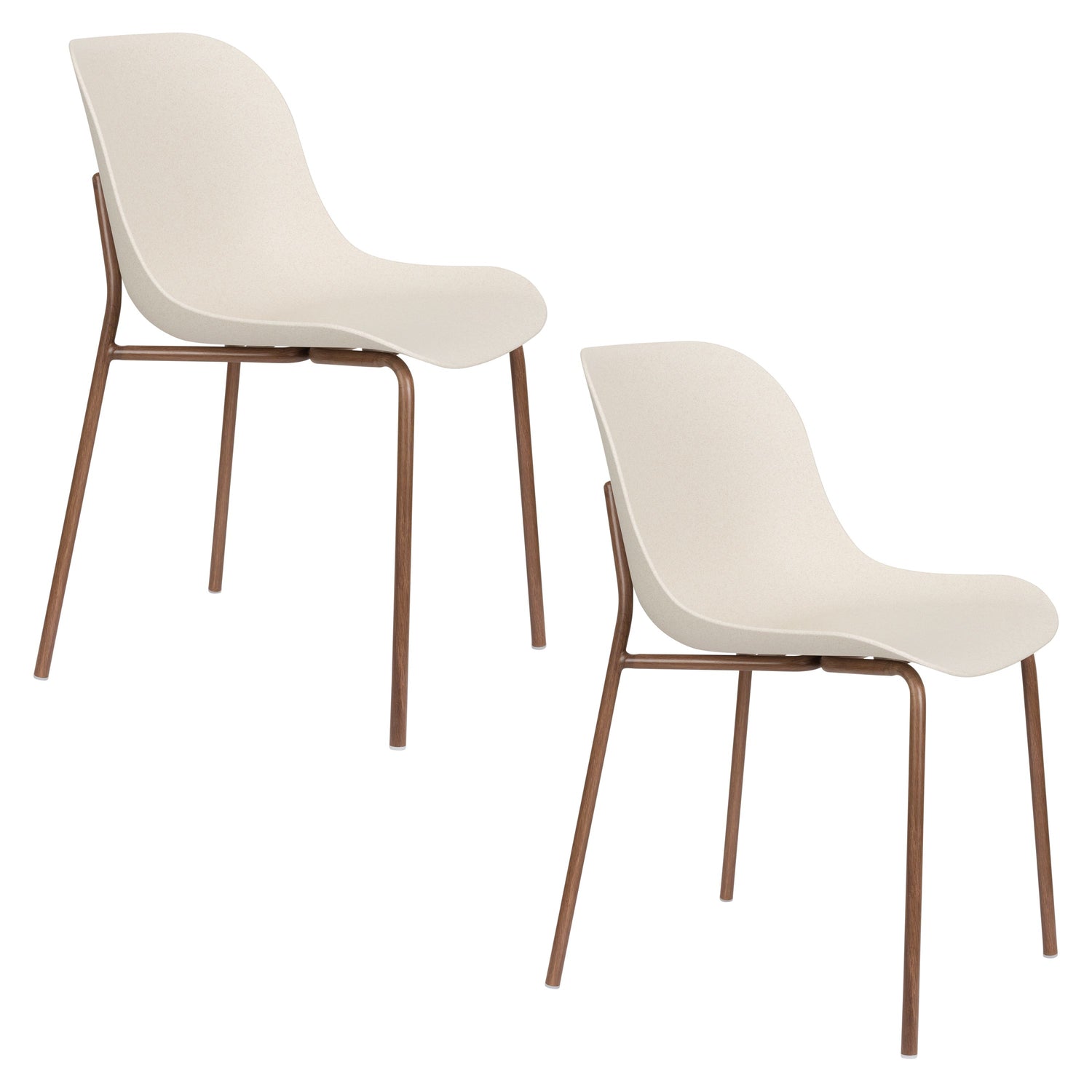 Housecraft Living Wheat Eetkamerstoel - Set van 2 - Wit