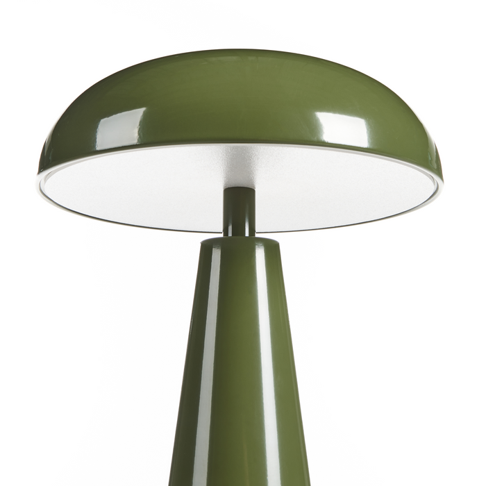 Beliani - BOCONO - Draadloze LED tafellamp - Groen - IJzer