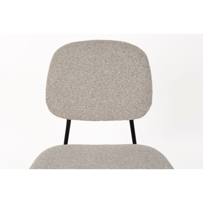 Housecraft Living Roos Eetkamerstoelen Licht Beige - Set van 2