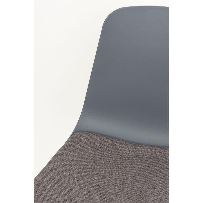 Housecraft Living Jeffrey Eetkamerstoelen Grijs - Set van 4