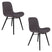 Feliz Lifestyle Set van 2 eetkamerstoelen Andrea