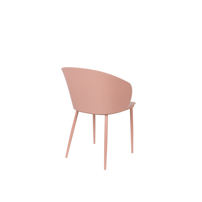 Housecraft Living Gigi Eetkamerstoelen Roze - Set van 2