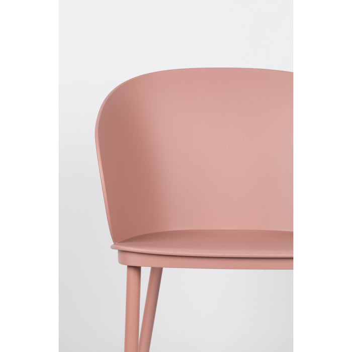 Housecraft Living Gigi Eetkamerstoelen Roze - Set van 2