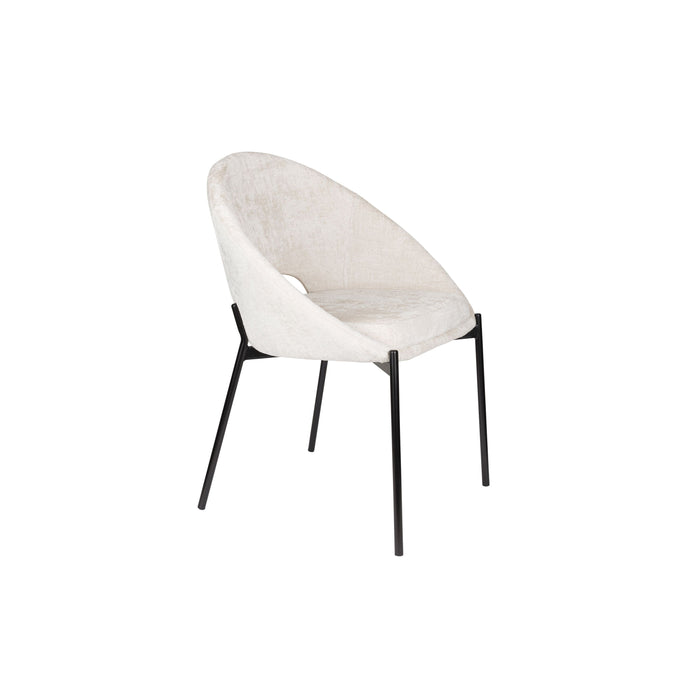 Housecraft Living Dando Eetkamerstoelen Off White - Set van 2