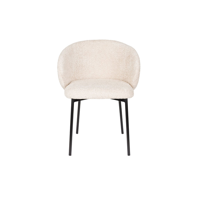 Housecraft Living Ayle Eetkamerstoelen Off White - Set van 2