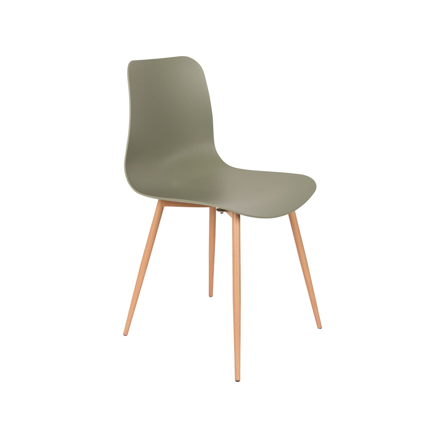 Housecraft Living Leon Eetkamerstoelen Groen - Set van 2