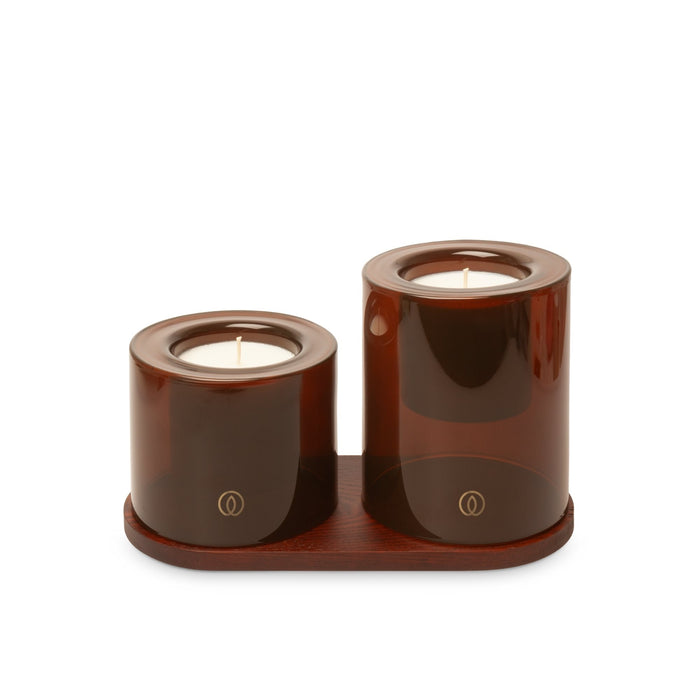 Spaas Delight Giftbox Sunset Spark – 2 Geurkaarsen & Schaal